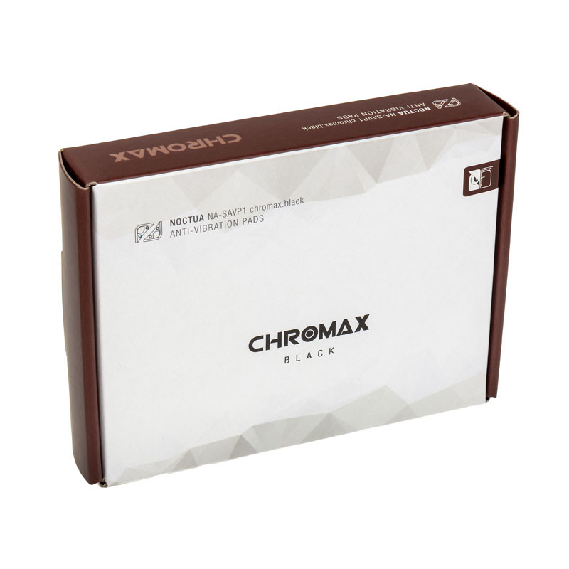 Noctua compatible NA-SAVP1 chromax.black Anti-Vibrations-Pads - noir