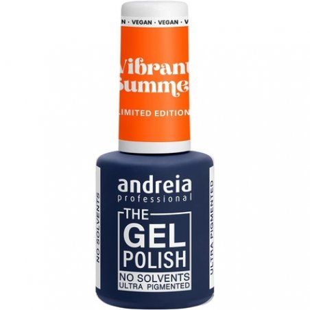 Andreia Professional The Gel Polish Solvent Free Gel Limited Collection Colors VS3 Neon Orange