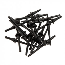 Noctua compatible NA-SAV2 chromax.black Anti-Vibrationsset - noir