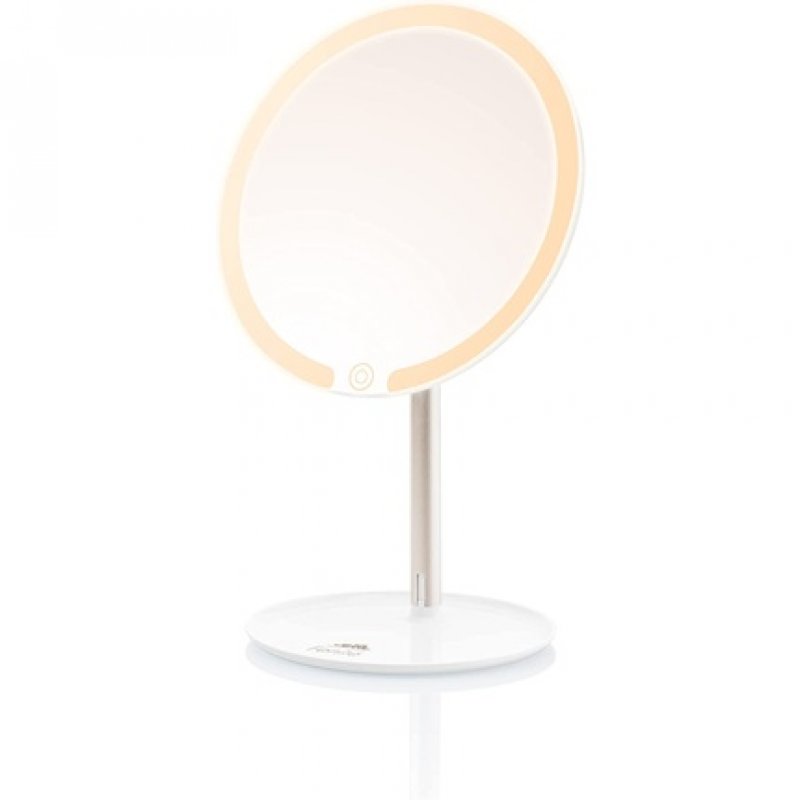 ETA Fenite Cosmetic Mirror with Lighting 178mm Diameter 3 Light Modes