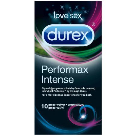 Durex Performax Intense 10 pc(s) Ribbed & dotted