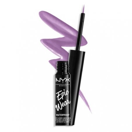 NYX Professional Makeup Epic Wear Liquid Liner Long-Lasting Waterproof Eyeliner Lilac Matte
