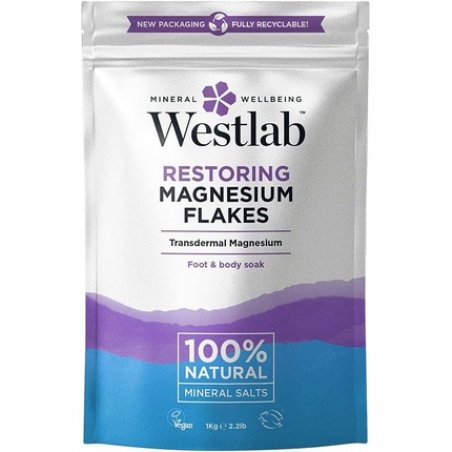 Westlab Magnesium Flakes Foot & Body Soak 1000ml