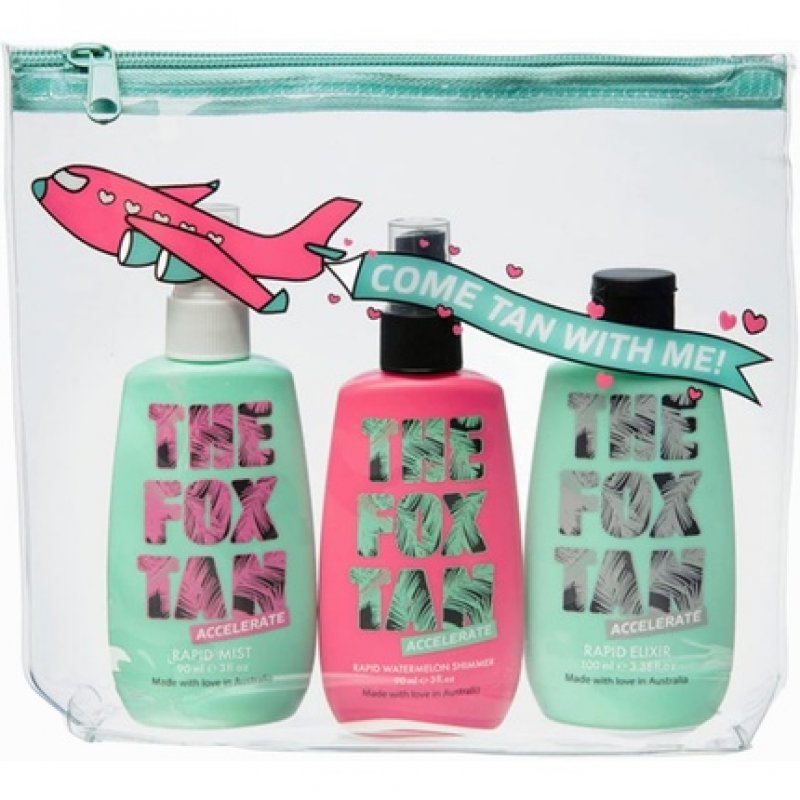 The Fox Tan Jet-Setter Bundle and Travel Bag