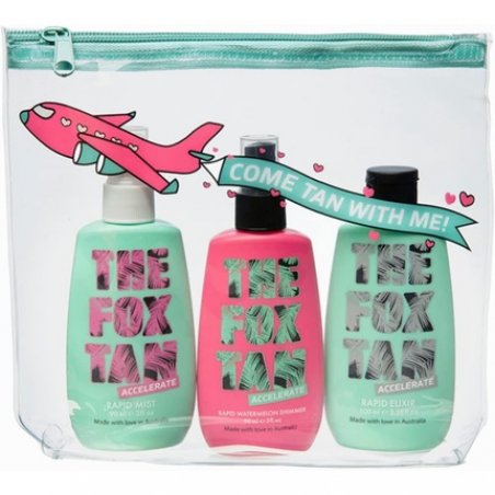 The Fox Tan Jet-Setter Bundle and Travel Bag