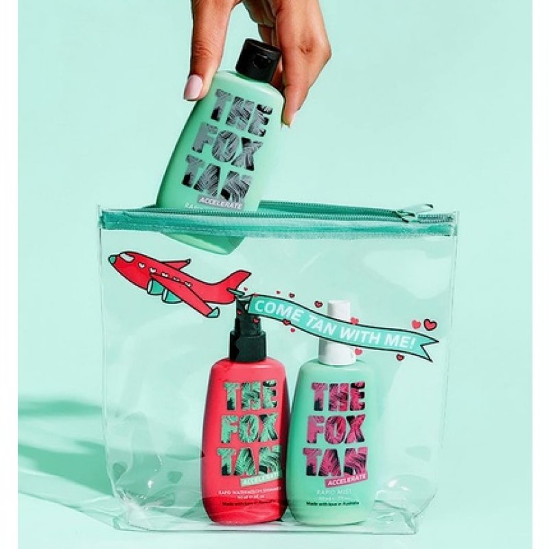 The Fox Tan Jet-Setter Bundle and Travel Bag