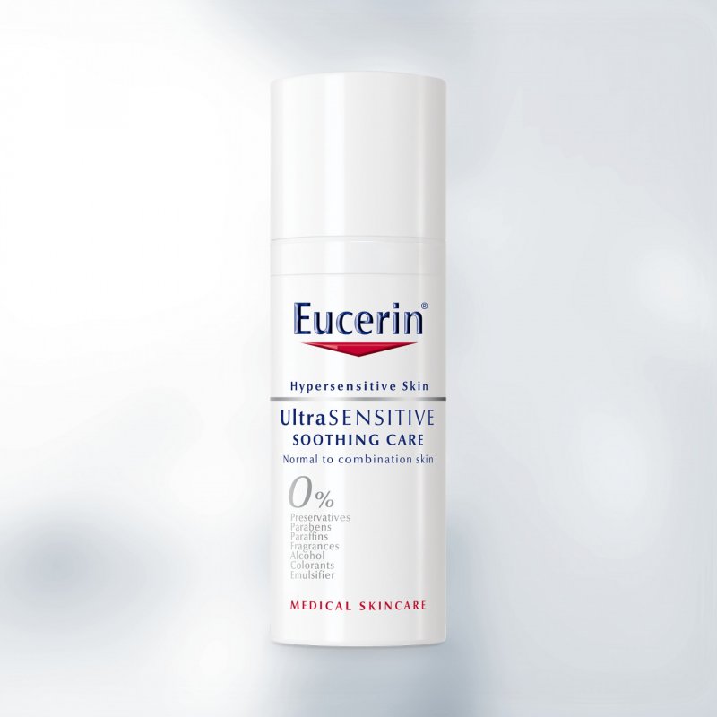 Eucerin Ultra Sensitive Normal To Combination Skin Soothing Care 50ml