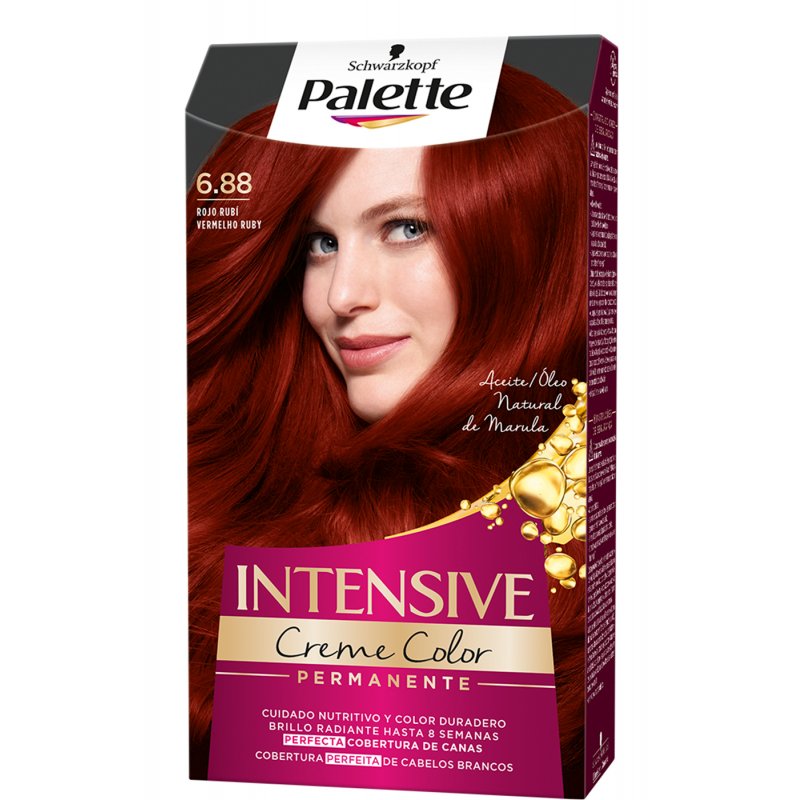Schwarzkopf Palette Intense Color Cream Cº 6.88 Ruby Red Ink