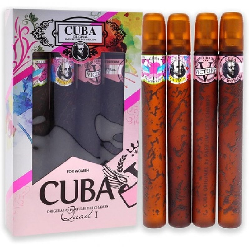 Cuba Cuba Quad I Women 4 Piece Gift Set
