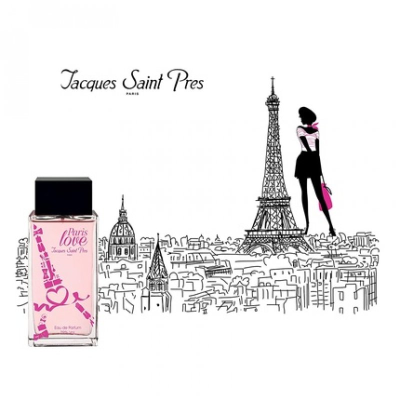 Jacques Saint Pres Paris Love Eau de Parfum for Women 100ml