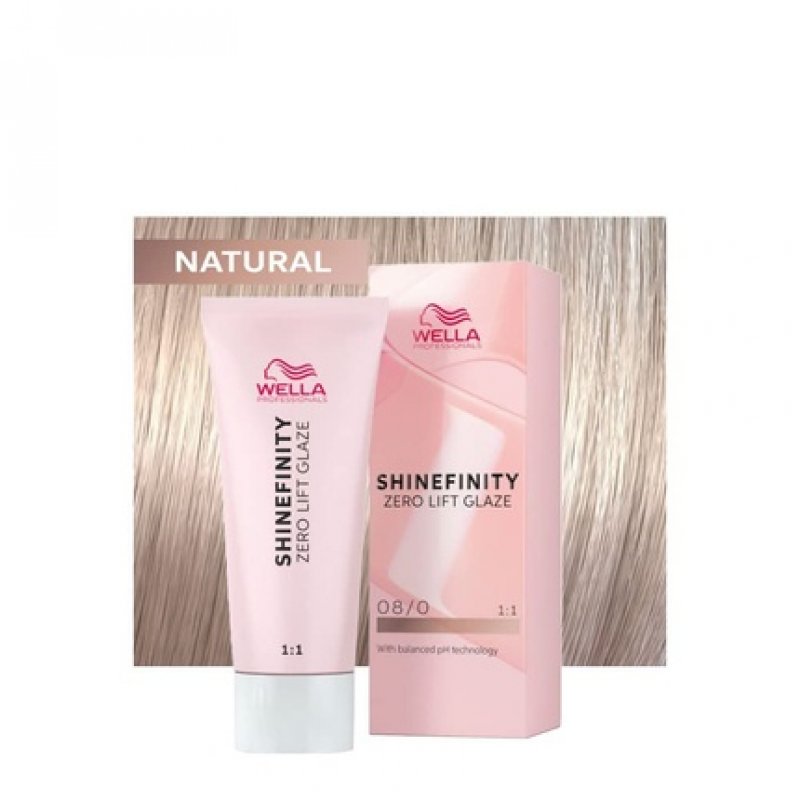 Wella Shinefinity 08/0 Biondo Chiaro Naturale Demi-Permanent Hair Color 60ml