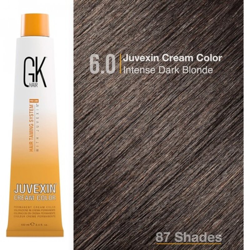 GK HAIR Global Keratin Professional Hair Color Cream Tube 3.4 Fl Oz/100ml