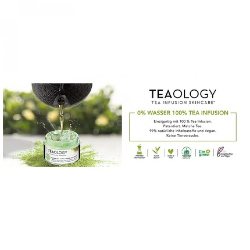 Teaology Rose Tea Lip Balm 23g - Rose Shade - Tinted Lip Care with Antioxidant Tea Extract - Lip Balm - Natural