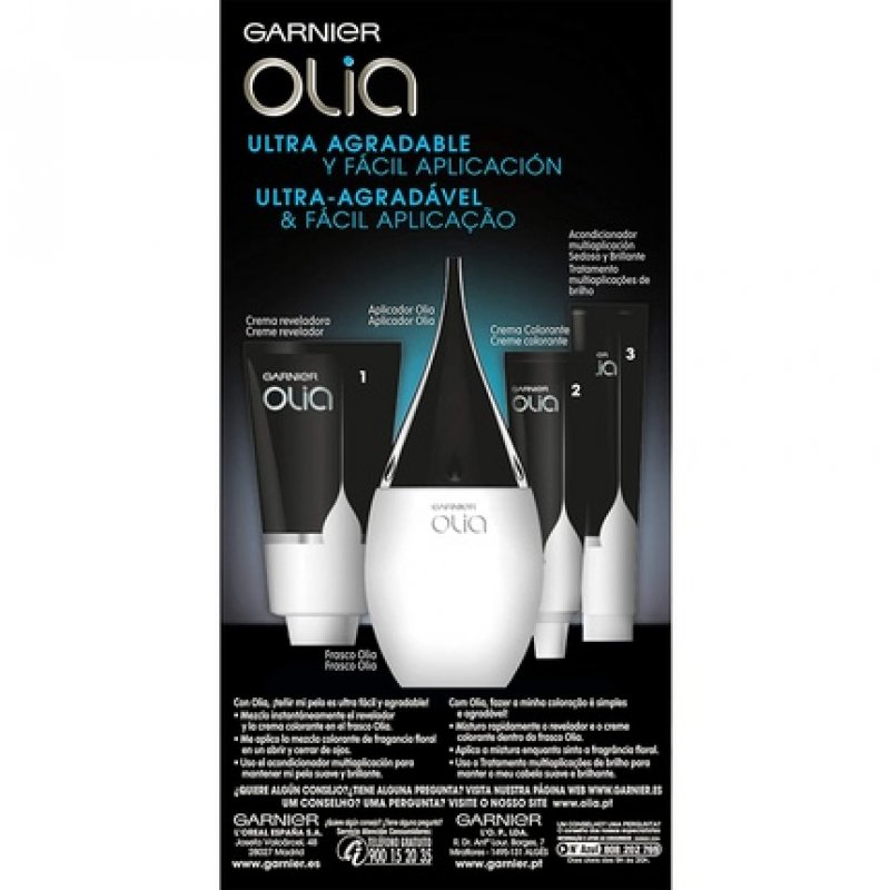 Garnier Olia Permanent Hair Color Without Ammonia with Natural Floral Oils - Super Lightening Natural Blonde Olia 110