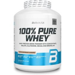 BioTechUSA 100% Pure Whey Protein Complex with Bromelain Enzyme and Amino Acids 2.27kg Cookies & Cream