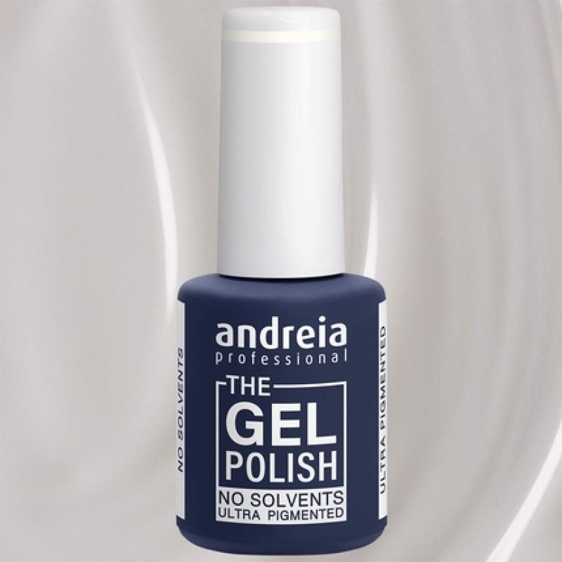 Andreia Professional The Gel Polish Solvent and Odor Free Gel Colour G02 Cream Shades of White