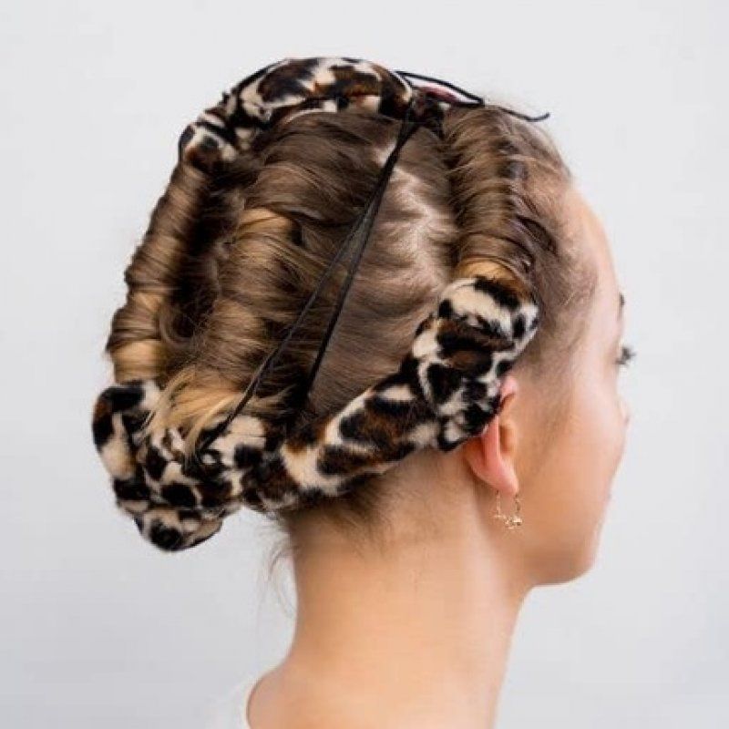 GLOV Heatless Curling Multi-Rod Headband Made of Highly Absorbent Microfiber and Memory Foam Hair Curler Heatless Hair
