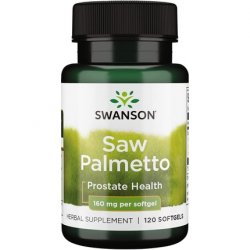 Swanson Saw Palmetto Men Prostate Health Hormone Support Urinary Health 160mg 120 Softgels