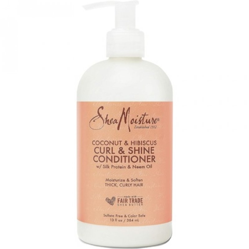 Shea Moisture Coconut and Hibiscus Curl and Shine Conditioner 384ml