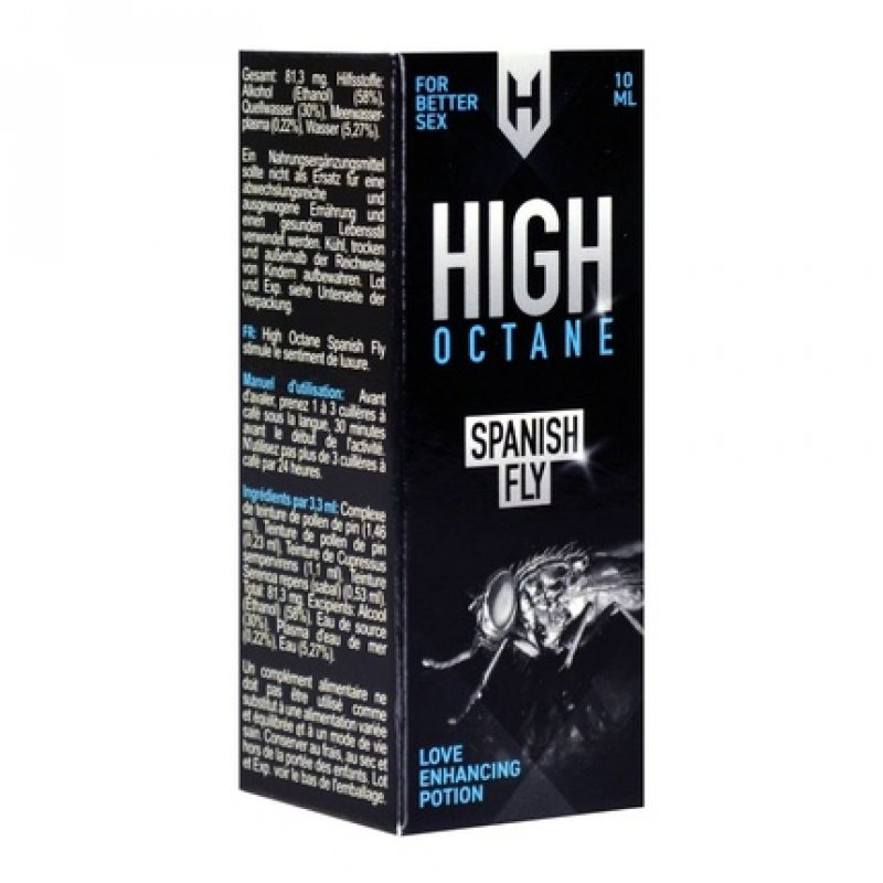 High Octane Spanish Fly 10ml Aphrodisiac Sex Drops for Women Libido Super Her