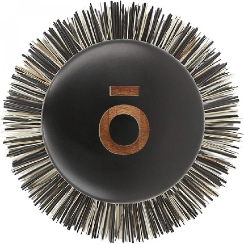 T4B KASHOKI Natural Beauty Eco-Friendly Ceramic and Wood Round Brush 30mm