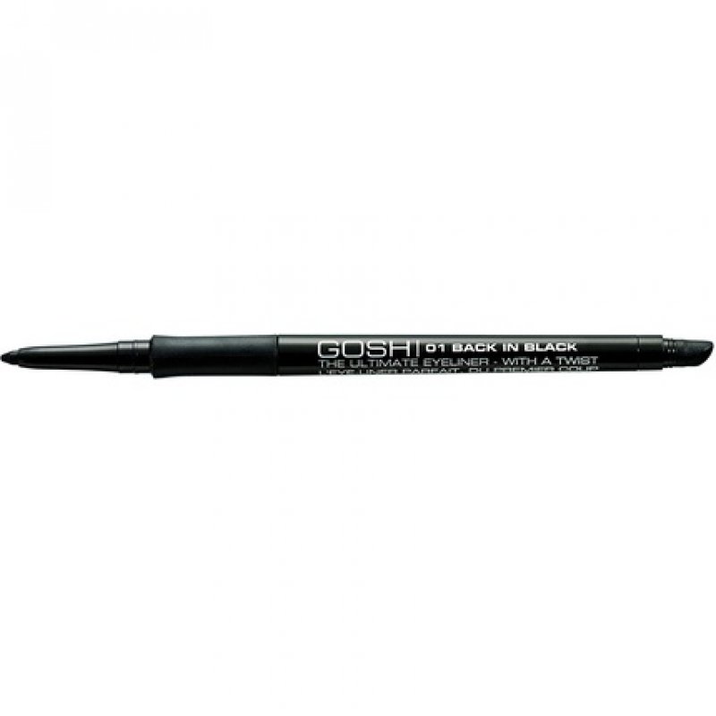GOSH Copenhagen The Ultimate Eyeliner with a Twist 01 Back in Black