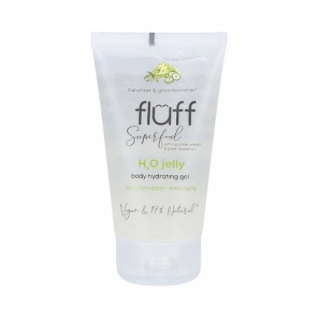 Fluff H2o Detox Gel Water Cucumber Green Tea 150ml