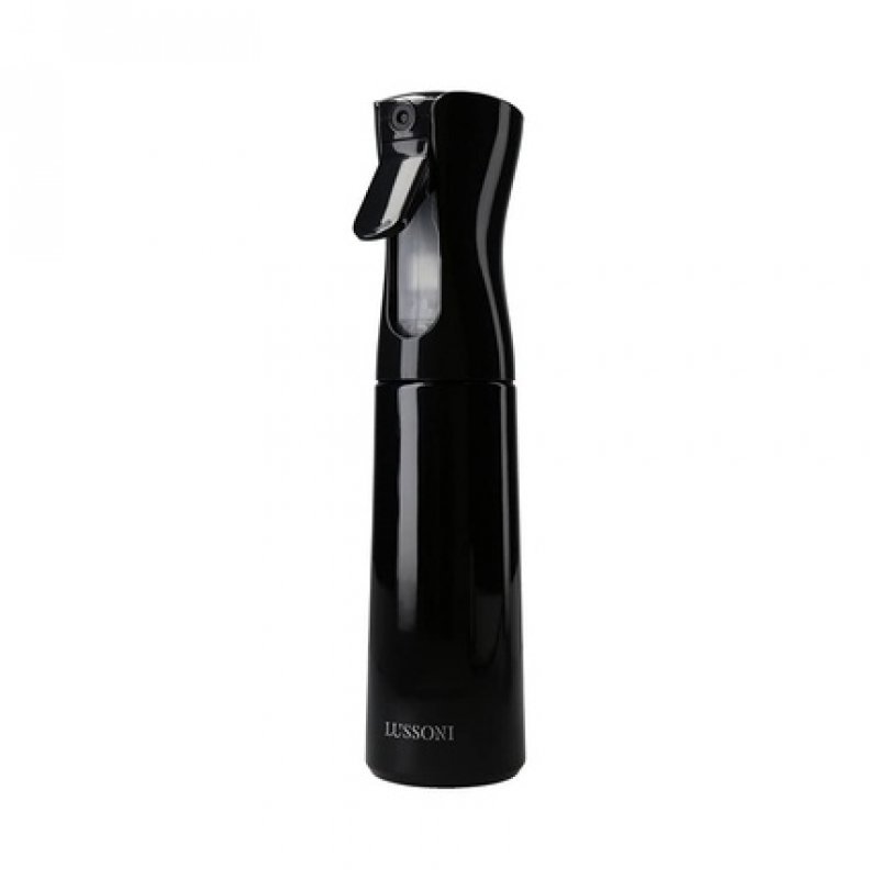 T4B LUSSONI Hair Spray Bottle for Salon Styling 300ml Black
