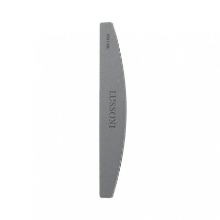 T4B LUSSONI MYLAR Half Moon Nail Files 100/180 Grit for Gel or Acrylic Nails