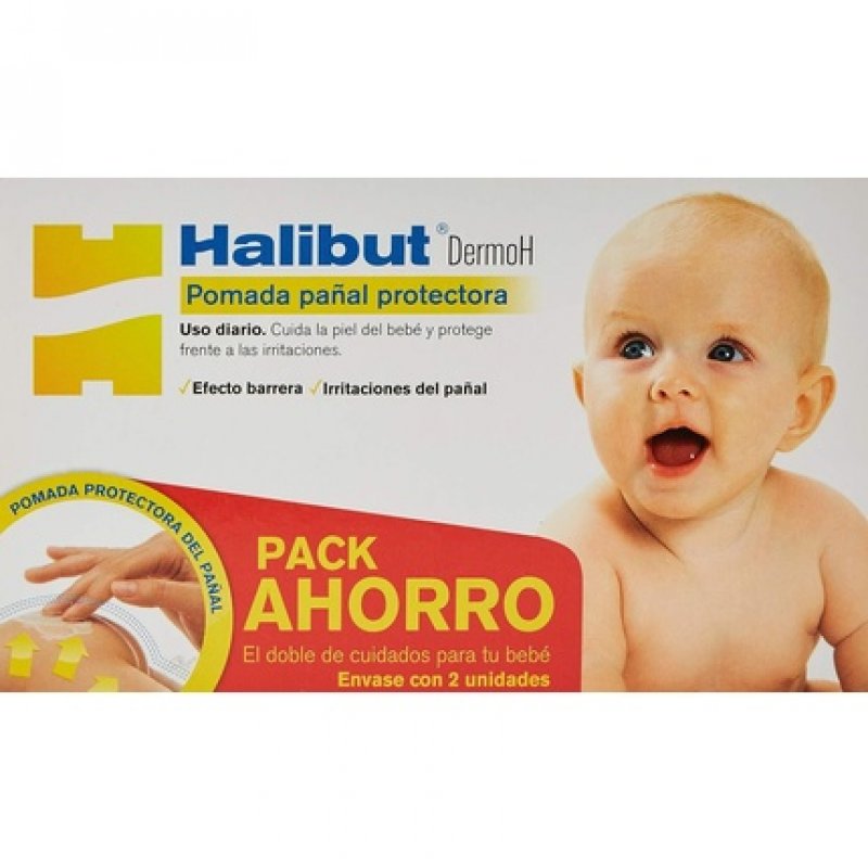 HALIBUT Dermoh Cream Nappy Pack 45g - Pack of 2