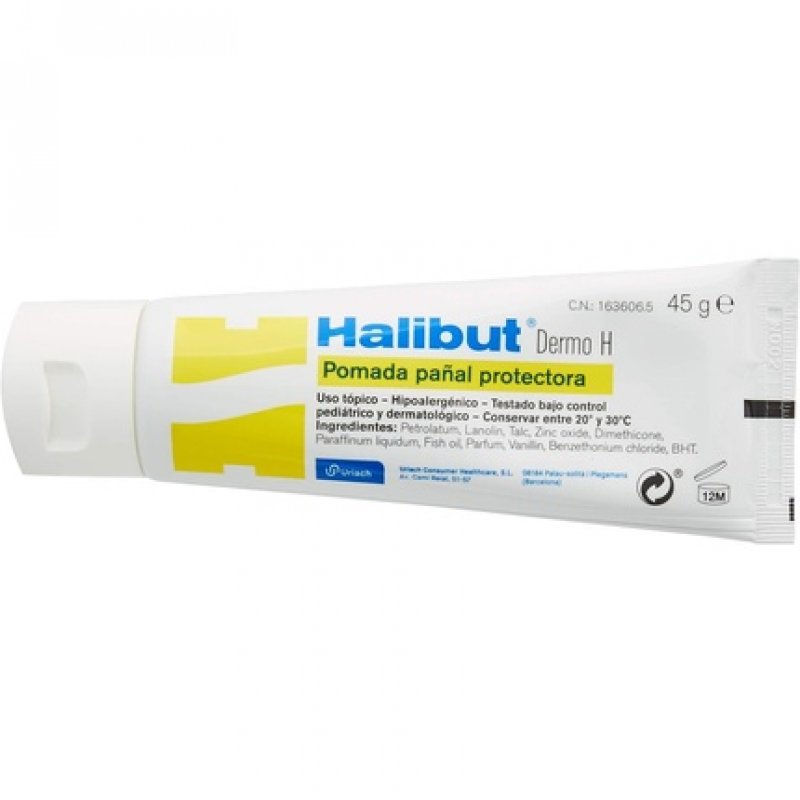 HALIBUT Dermoh Cream Nappy Pack 45g - Pack of 2