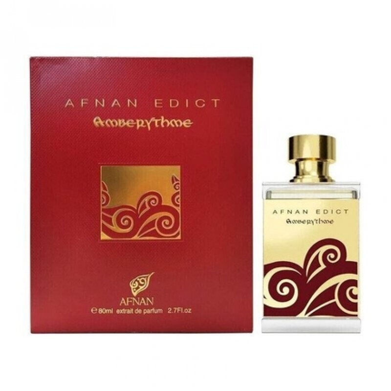 Edict Amberythme by Afnan Women's Perfume 80ml EDP Arabic Original Scent