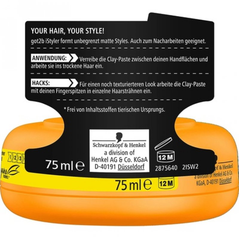 got2b iStyler Texture Clay Halt 4 75ml