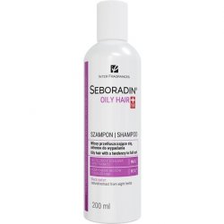 Seboradin Oily Hair Shampoo for Hair Loss and Thinning 200ml