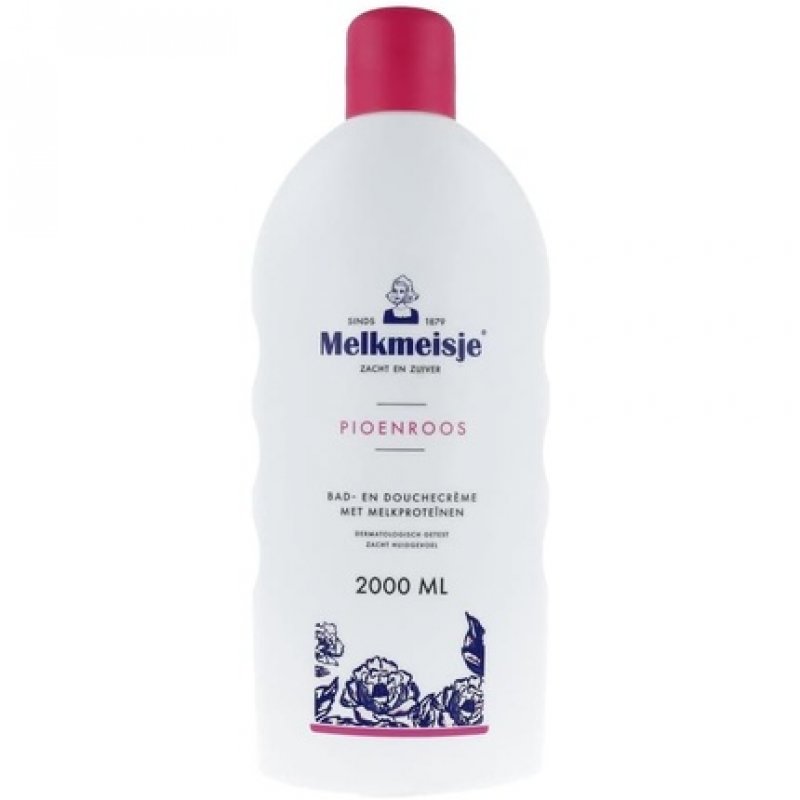 Melkmeisje Bath & Shower Cream Peony 2 Litres