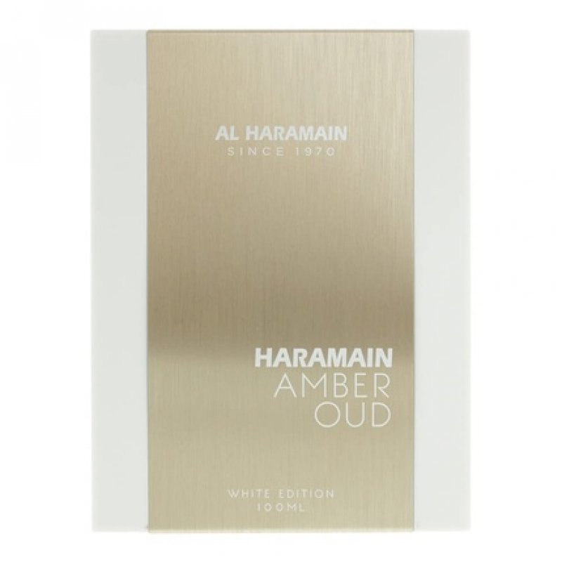 Al Haramain Amber Oud White Edition Eau De Parfum Spray for Unisex 3.4 Ounce