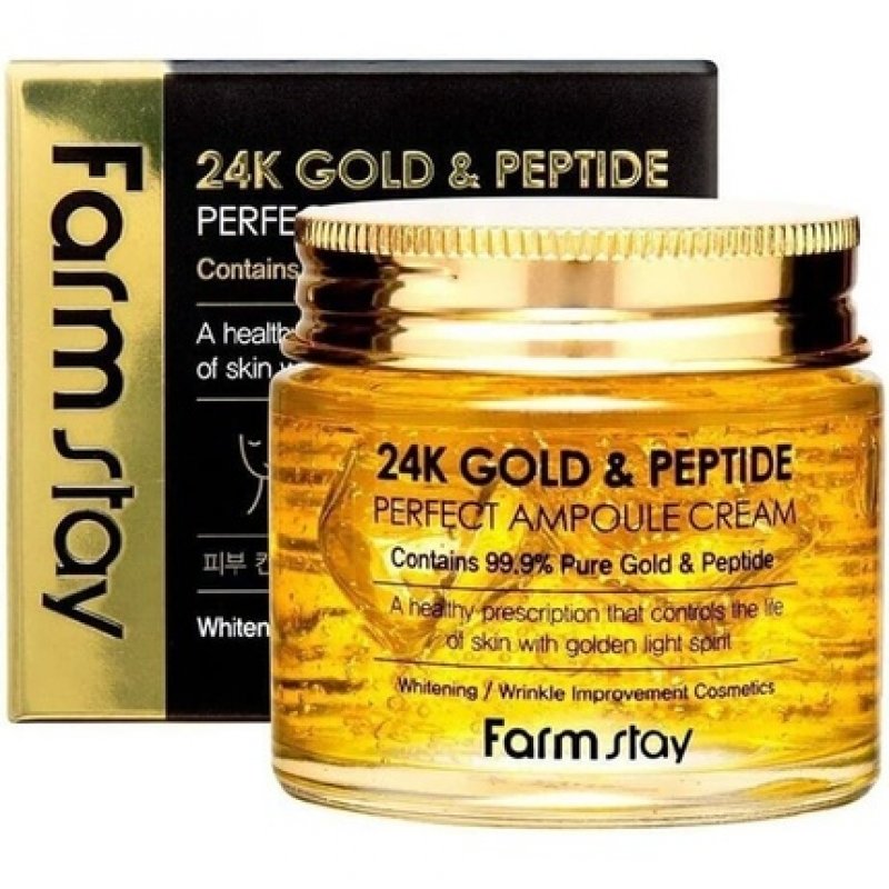 Farm Stay 24K Gold Peptide Solution Ampoule Eye Patch