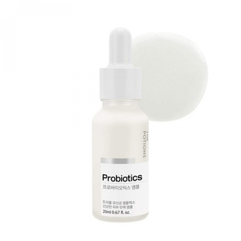 The Potions Probiotics Facial Ampoule Natural Strength and Healing Benefits Korean Skincare 20ml