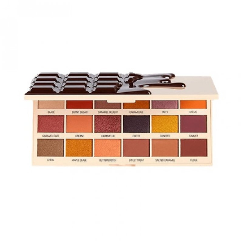 I Heart Revolution Chocolate Eyeshadow Palette 18 Caramel Nudes
