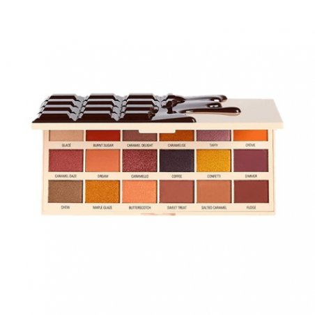 I Heart Revolution Chocolate Eyeshadow Palette 18 Caramel Nudes