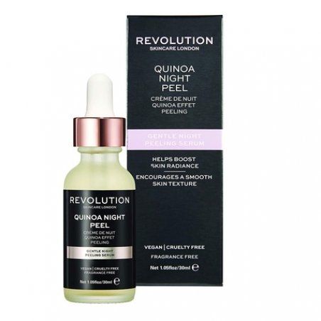 Revolution Skincare Gentle Quinoa Night Peel Serum Face Exfoliator