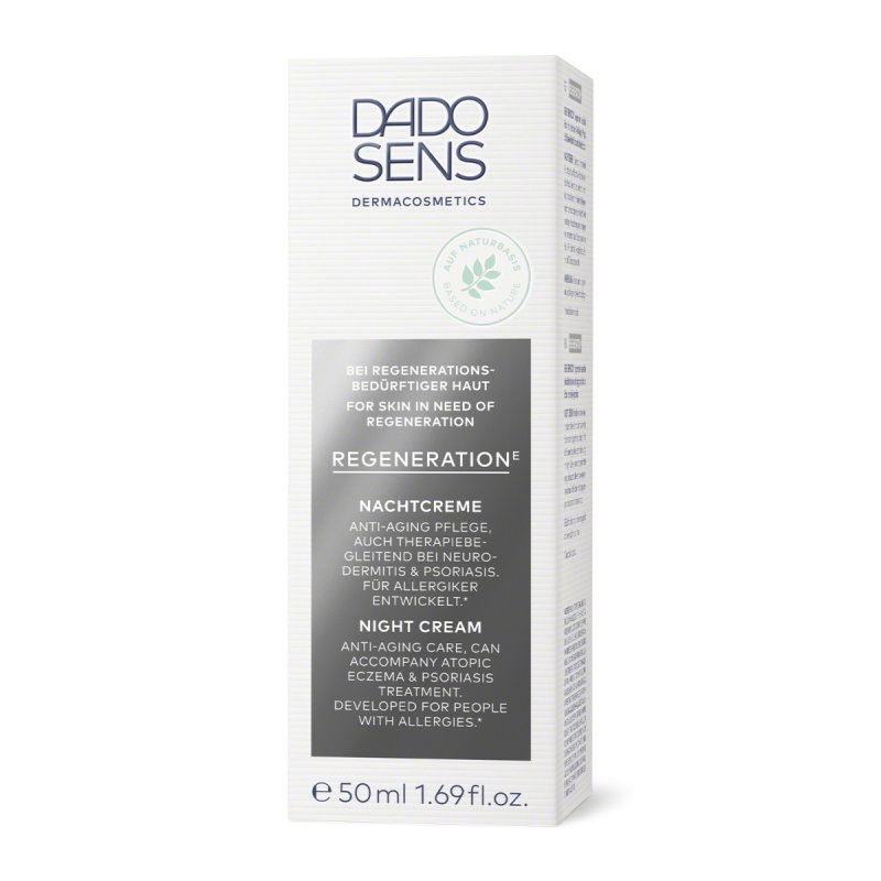 DADO SENS Regeneration E Night cream Face 50 ml