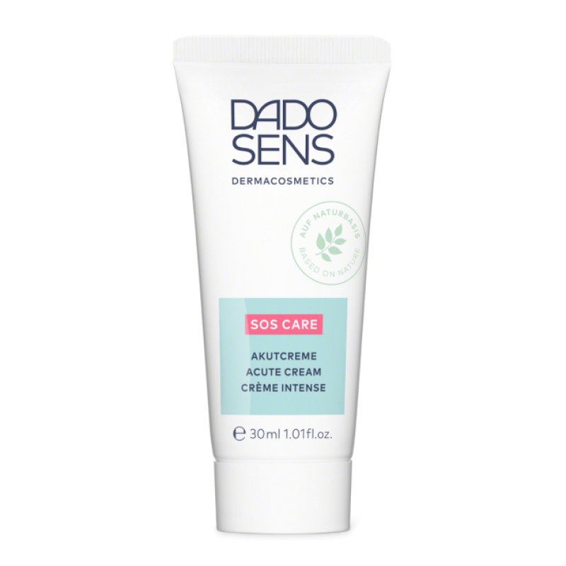 Dado Sens SOS Care Akutcreme 30ml Soothing Cream for Sensitive and Irritated Skin - Therapy Support for Perioral