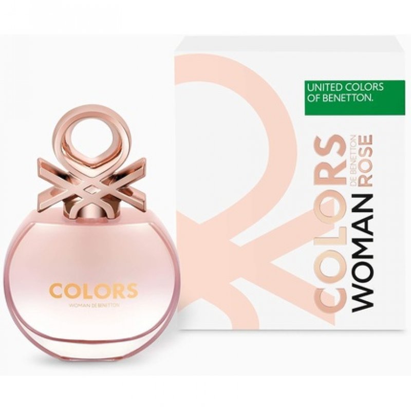 Benetton Colors For Her Rose Eau de Toilette 80ml