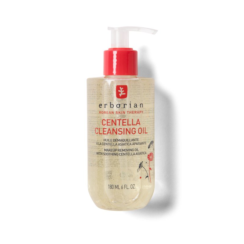 Erborian Centella Cleansing Oil Makeup Removing Oil with Soothing Centella Asiatica 30ml 180ml