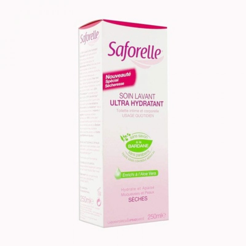 Saforelle Intensive Moisturizing Cleansing Care for Dryness and Daily Use 250ml