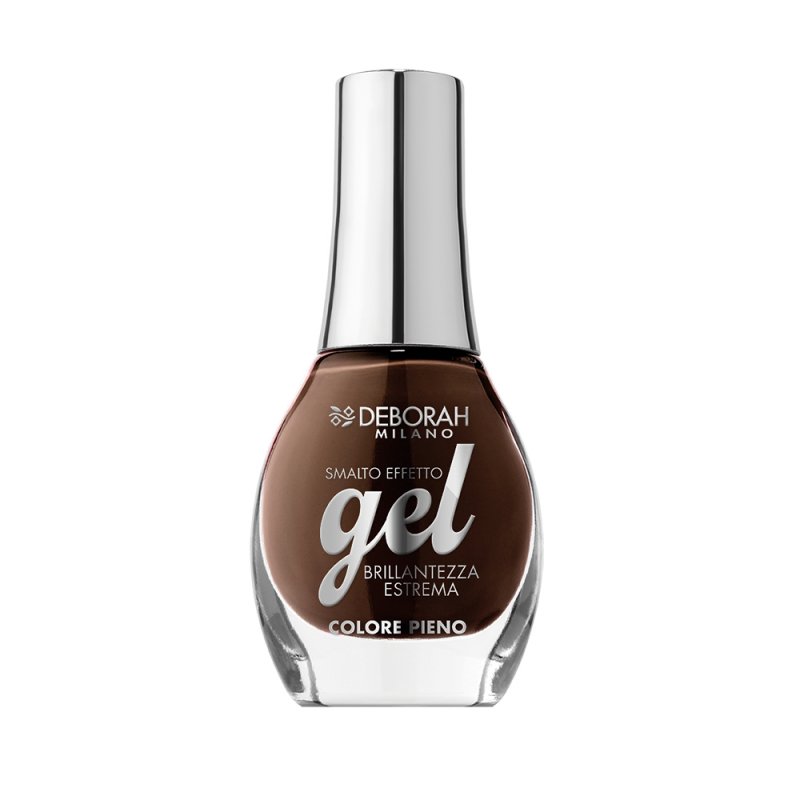 Deborah Milano Gel Effect vernis à ongles 8,5 ml Marron Gloss