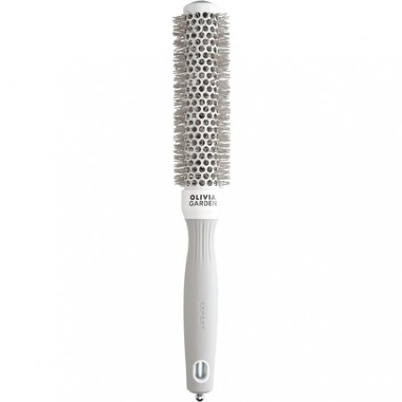 Olivia Garden Expert Blowout Speed White and Grey Hairbrush 25mm
