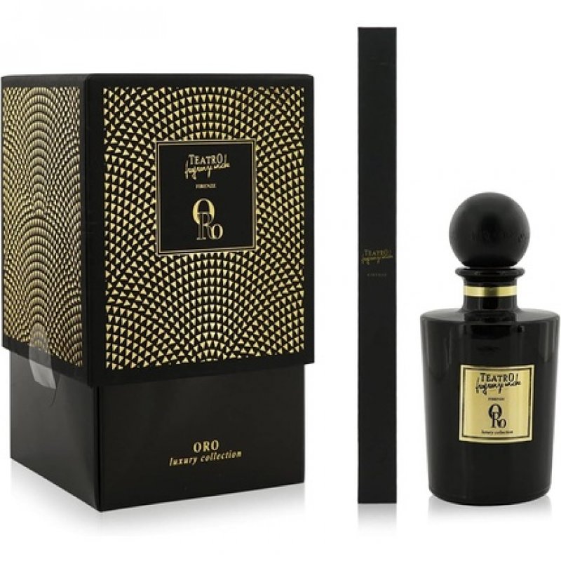 Teatro Fragranze Uniche Gold Diffuser 250ml with New Sticks