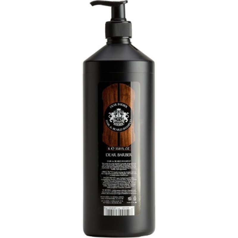 Dear Barber Hair & Beard Shampoo Nourishing Shampoo 1L